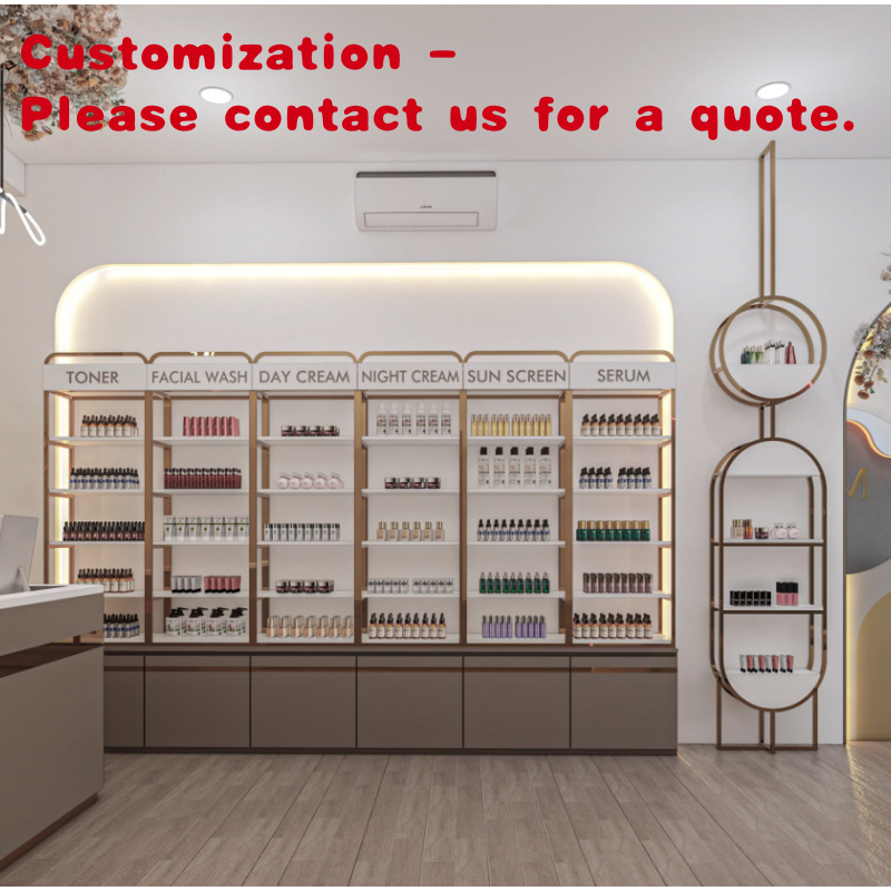 Luxury High End Skincare - Gabinete de exhibición de estilo para