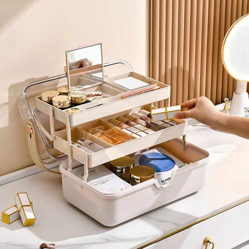 Luxury High End Skincare - Caja de almacenamiento de cosméticos ligera