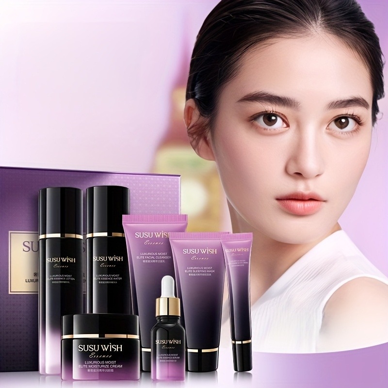 Lujoso y elegante set de nueve - Luxury Skincare Ingredients reseña y precio