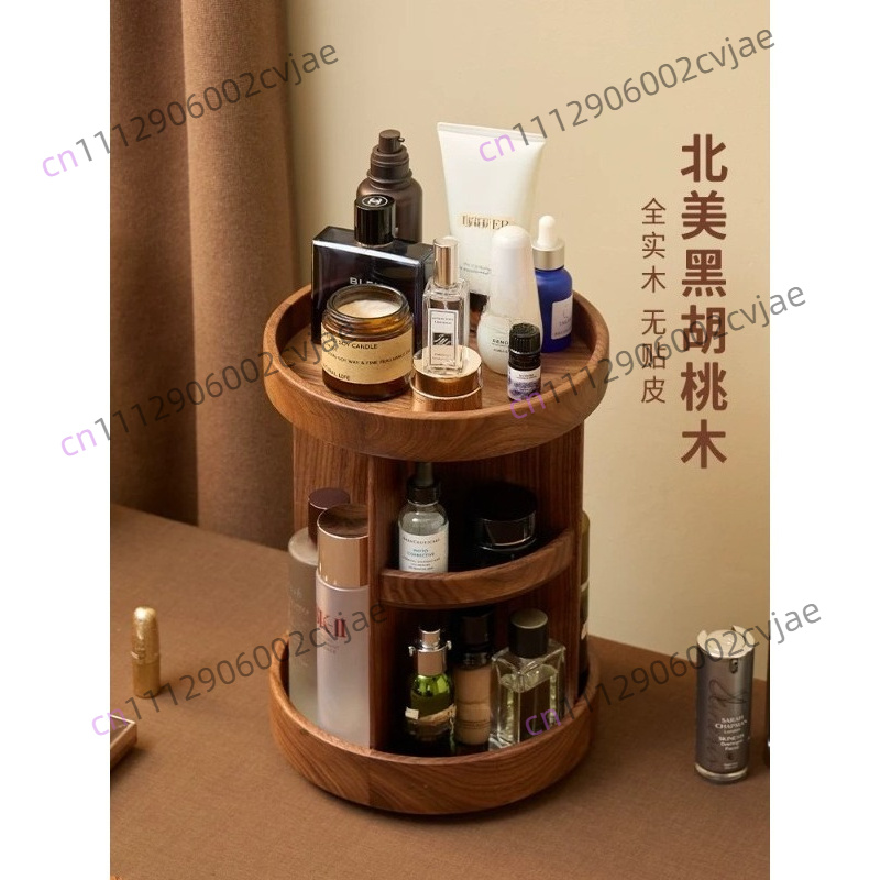 Caja giratoria de madera maciz - Luxury High End Skincare reseña y precio