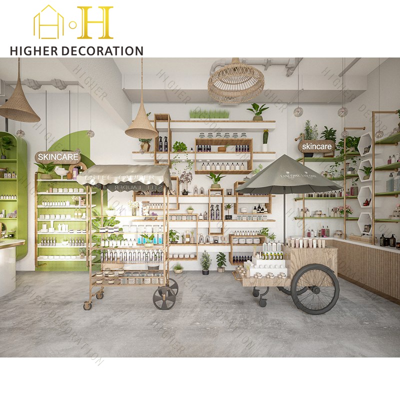 Estante de exhibición personal - Luxury Skincare Store reseña y precio