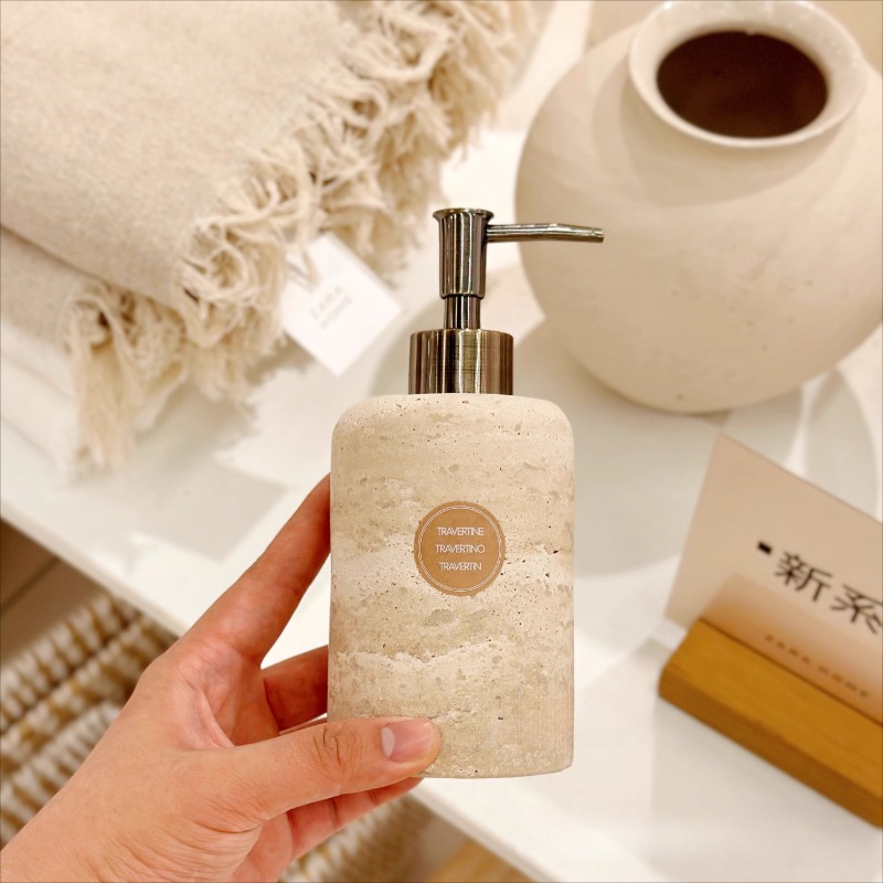 Dispensador de loción de piedr - Luxury Natural Skincare reseña y precio