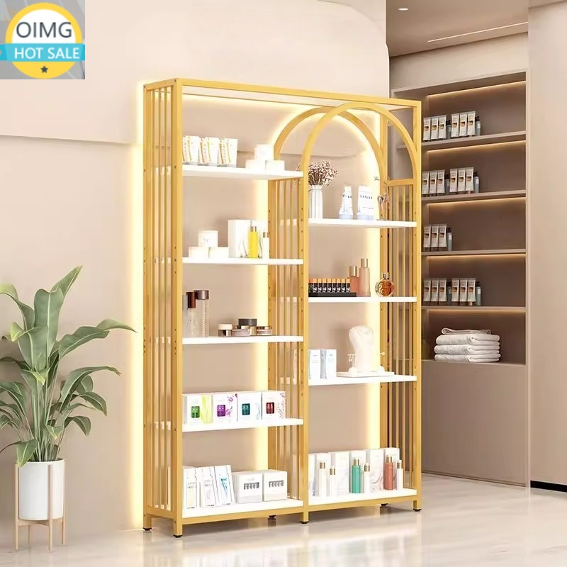 Estante de Exhibición Moderno  - Luxury Skincare Store reseña y precio