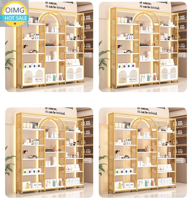 Estante de Exhibición Moderno  - Luxury Skincare Store reseña y precio