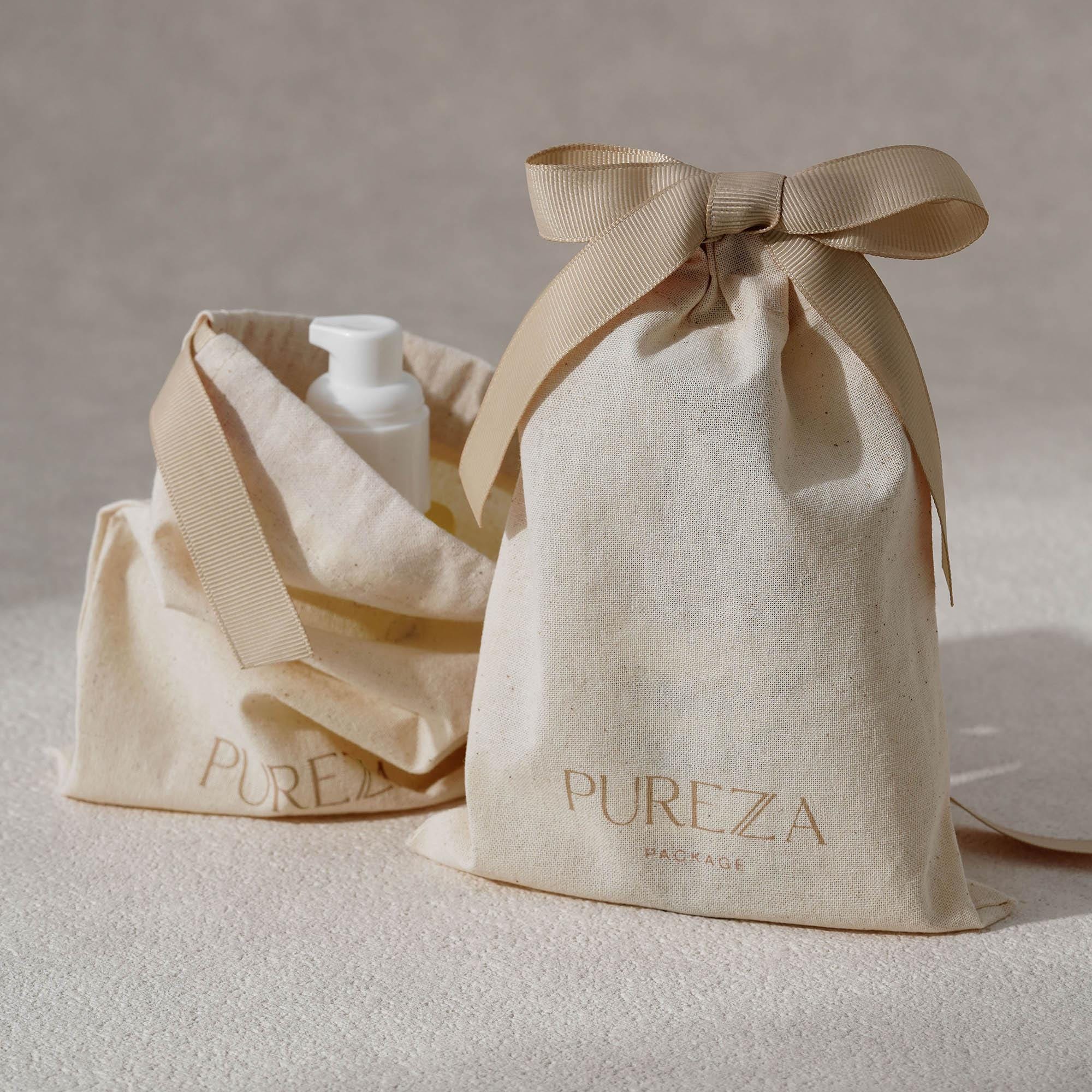 Bolsa de Algodón Natural Perso - Luxury Natural Skincare reseña y precio